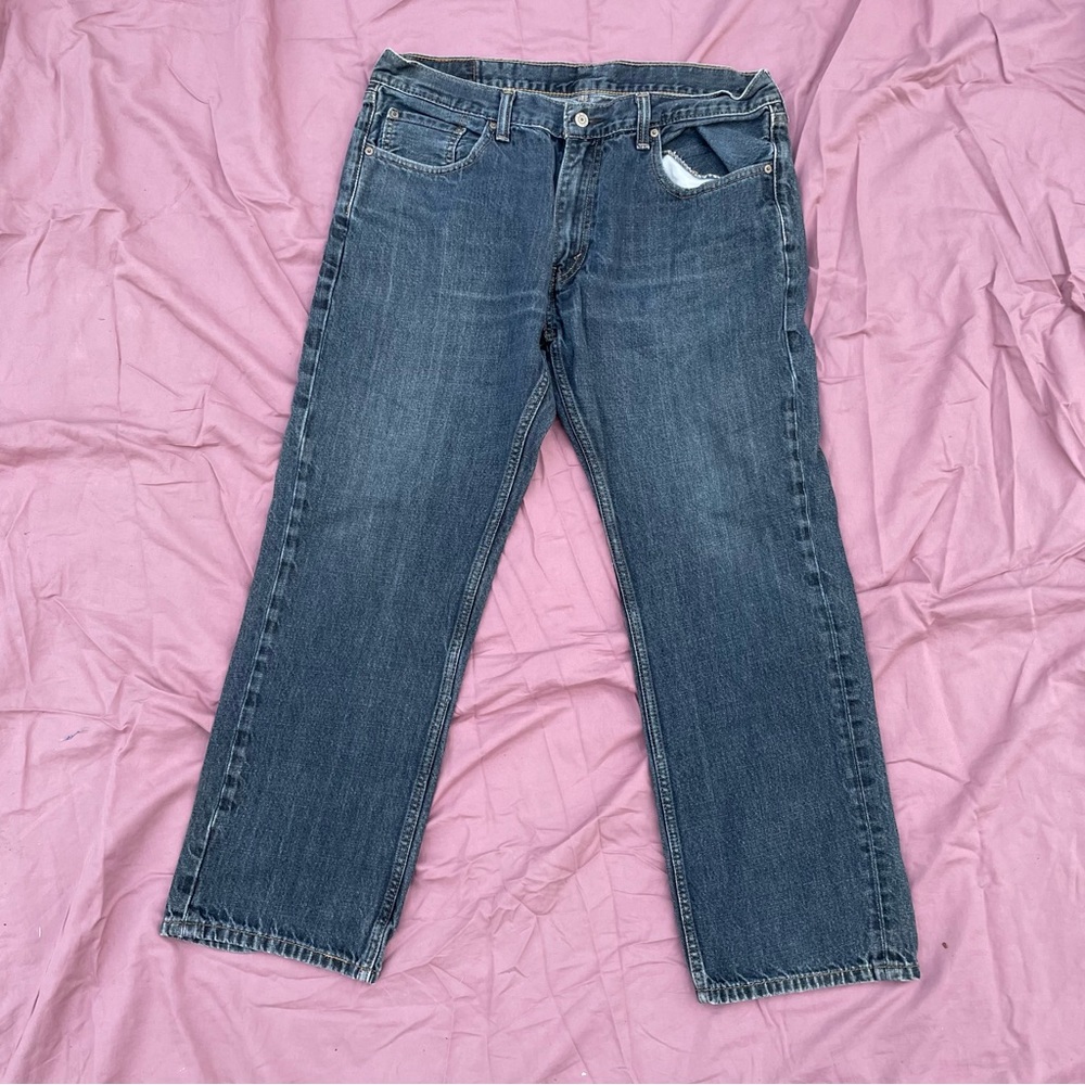 Men’s Blue Levi’s 559 Relaxed Straight Jeans